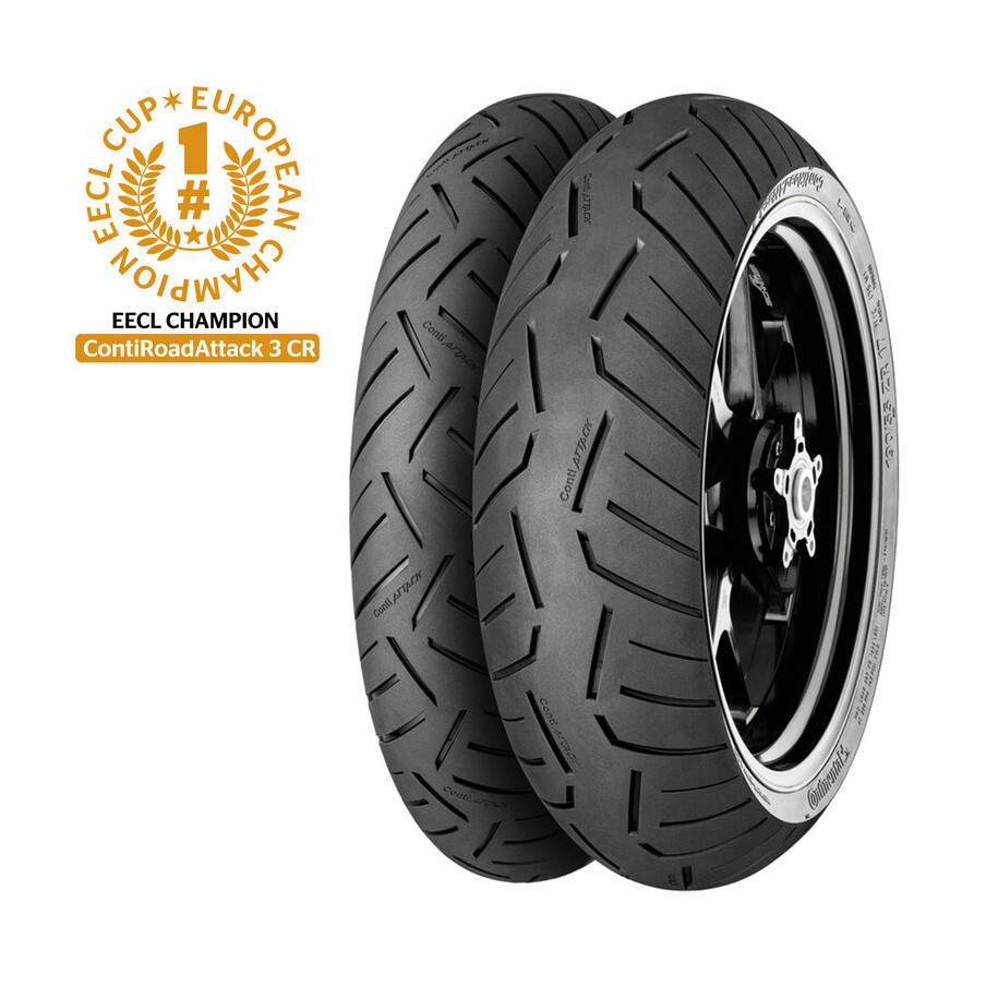 Pneu CONTINENTAL CONTIROADATTACK 3 CR CLASSIC RACE 130/80 R 18 M/C 66V TL