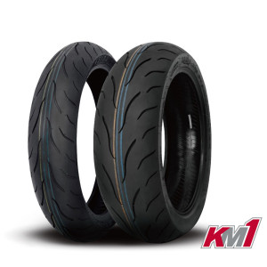 Train de pneus KENDA KM1 (120/70 ZR 17+180/55 ZR 17)