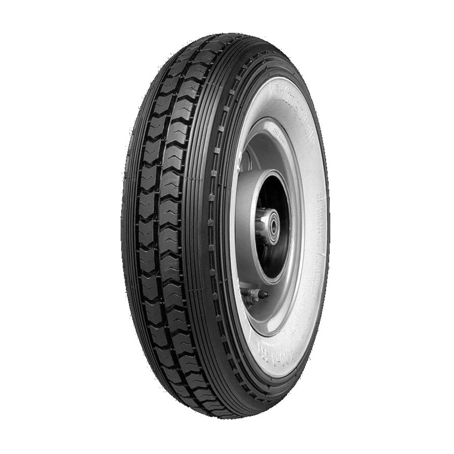 Pneu CONTINENTAL LB WW Flancs Blancs 4.00-8 M/C 55J TT