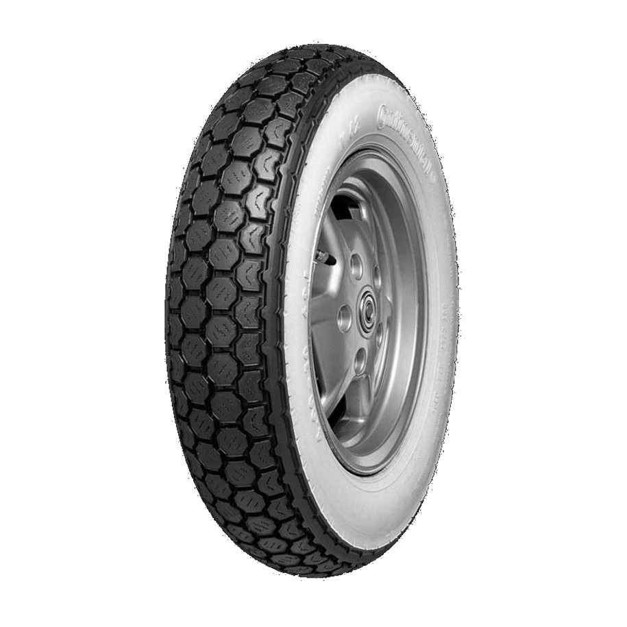 Pneu CONTINENTAL K62 WW Flancs Blancs 3.50-10 M/C 59J TL