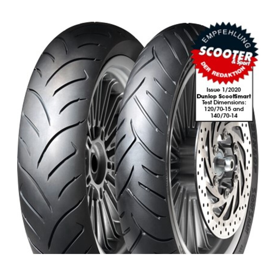Pneu DUNLOP SCOOTSMART 90/80-16 M/C 51S TL