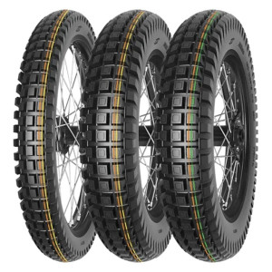 Pneu MITAS TRIAL 120/100 R 18 68M TL/TT SOFT ORANGE YELLOW