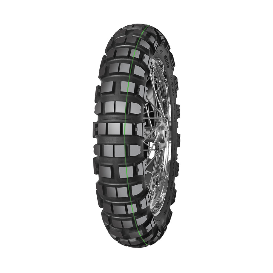 Pneu MITAS END TRAIL-RALLY PRO 140/80 B 18 70R TT M+S SUPER LIGHT GREEN