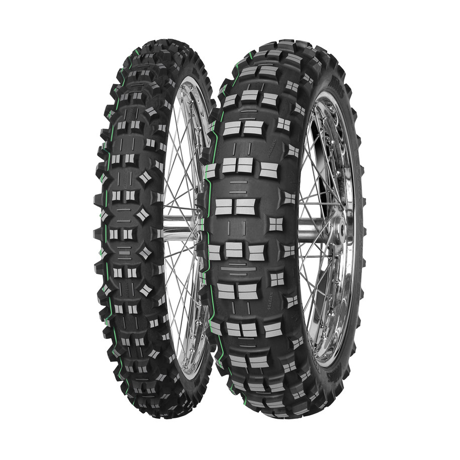 Pneu MITAS TERRA FORCE-EF 140/80-18 70R TT SUPER LIGHT GREEN