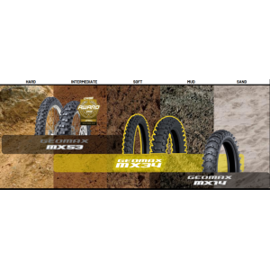 Pneu DUNLOP GEOMAX MX53 120/90-19 M/C NHS 66M TT