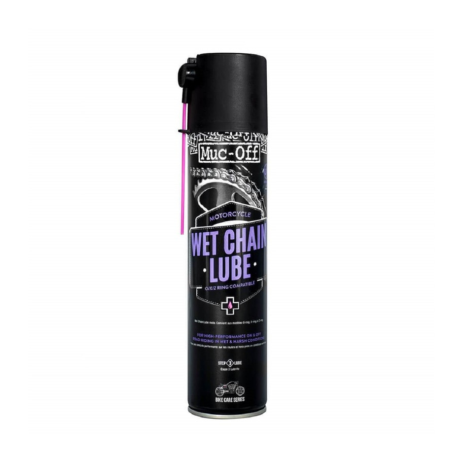 Lubrifiant chaîne MUC-OFF Wet Chain Lube - 400ml