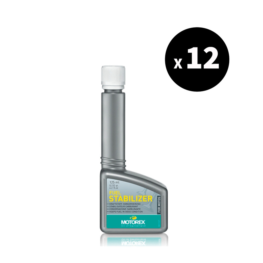 Additif carburant MOTOREX Fuel Stabilizer - 125ml x12