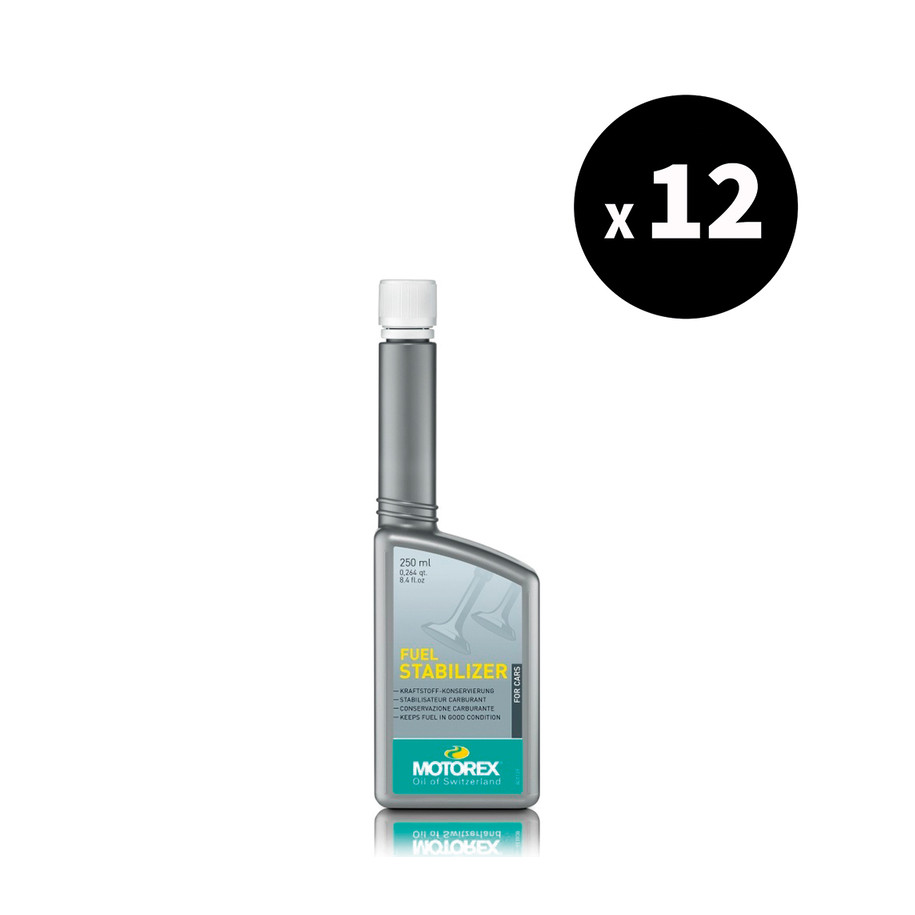 Additif carburant MOTOREX Fuel Stabilizer - 250ml x12