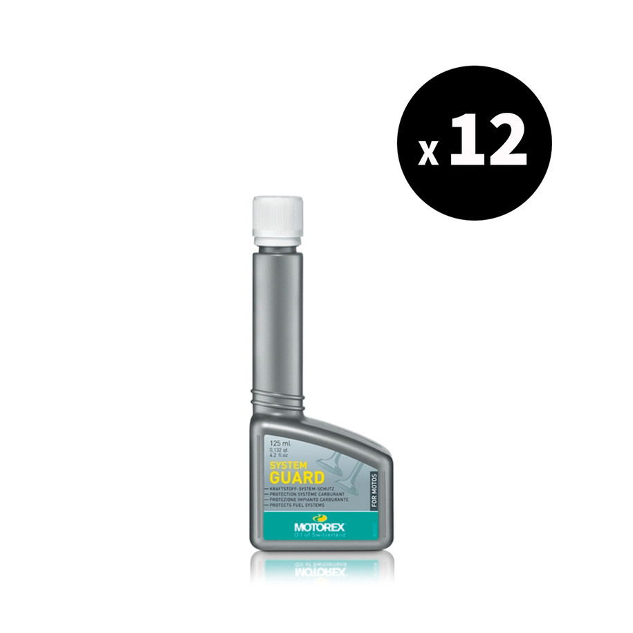 Additif carburant MOTOREX System Guard - flacon 125ml x12