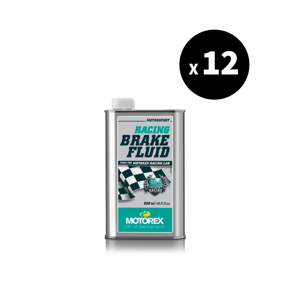 Liquide de frein MOTOREX Racing Brake Fluid - 500ml x12