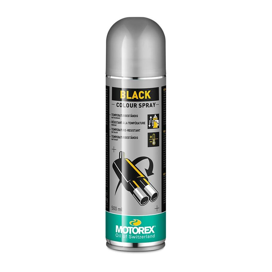 Vernis noir MOTOREX Colour Spray - 500 ml