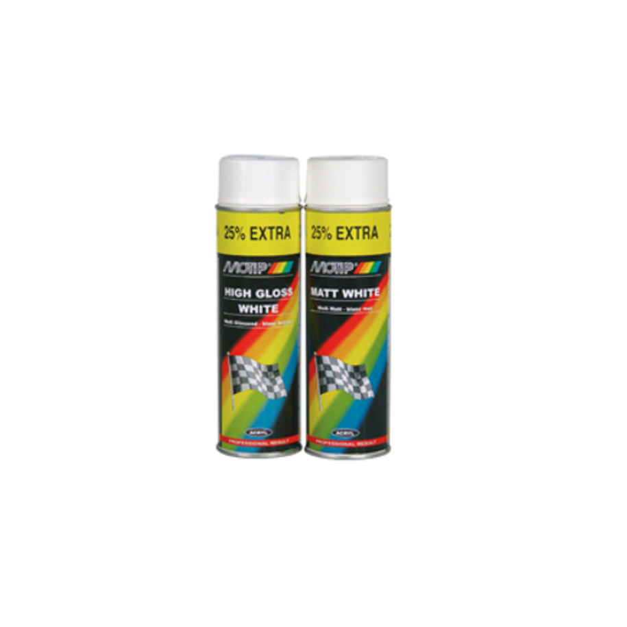 Peinture MOTIP Blanc brillant - Spray 500 ml