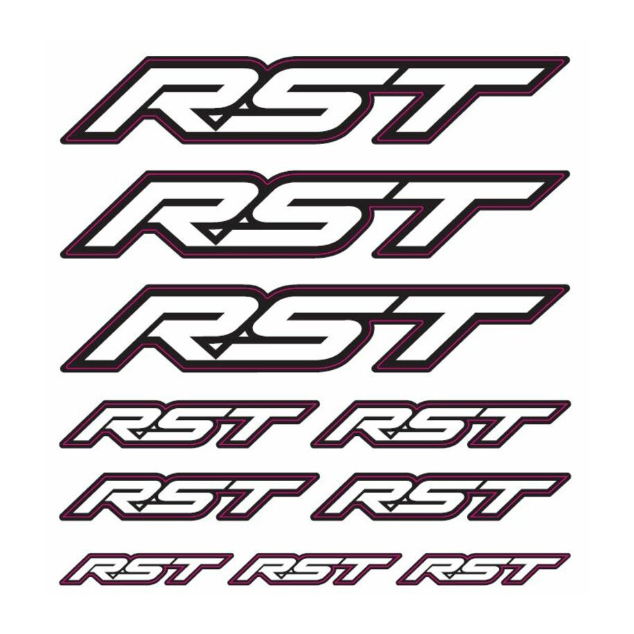 Planche de stickers RST
