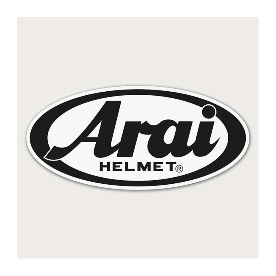 Autocollant ARAI 52x24cm - taille XL