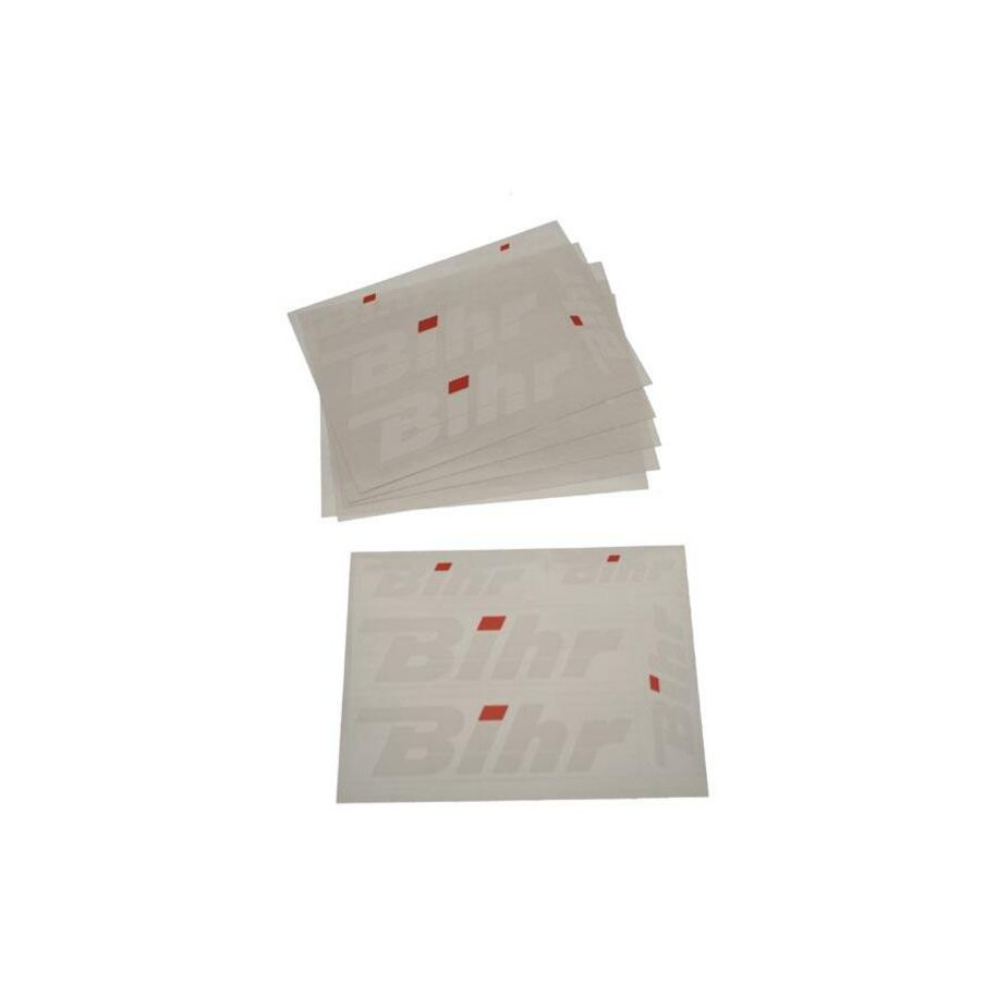 Autocollants BIHR - blanc