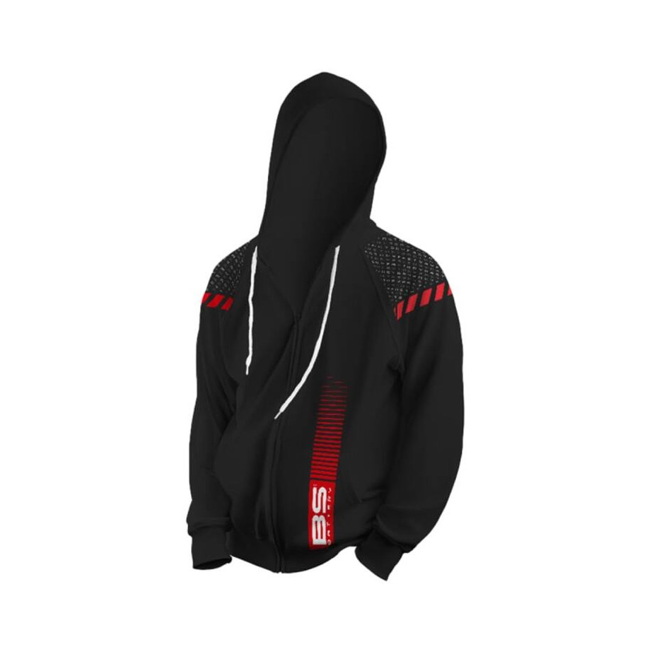 Sweat-shirt BS BATTERY Bs Factory - noir taille XL