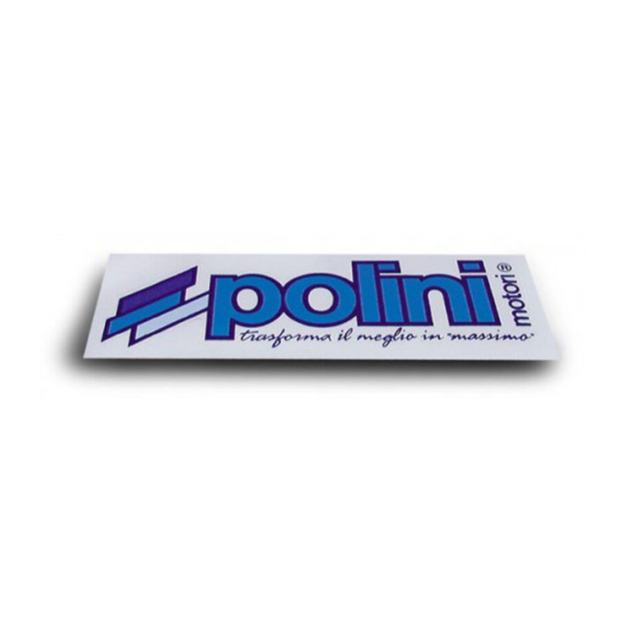 Autocollant rectangulaire POLINI PVC 100x34cm