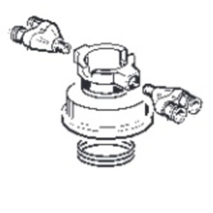 kit de fixation pivotante FASEP avec vis