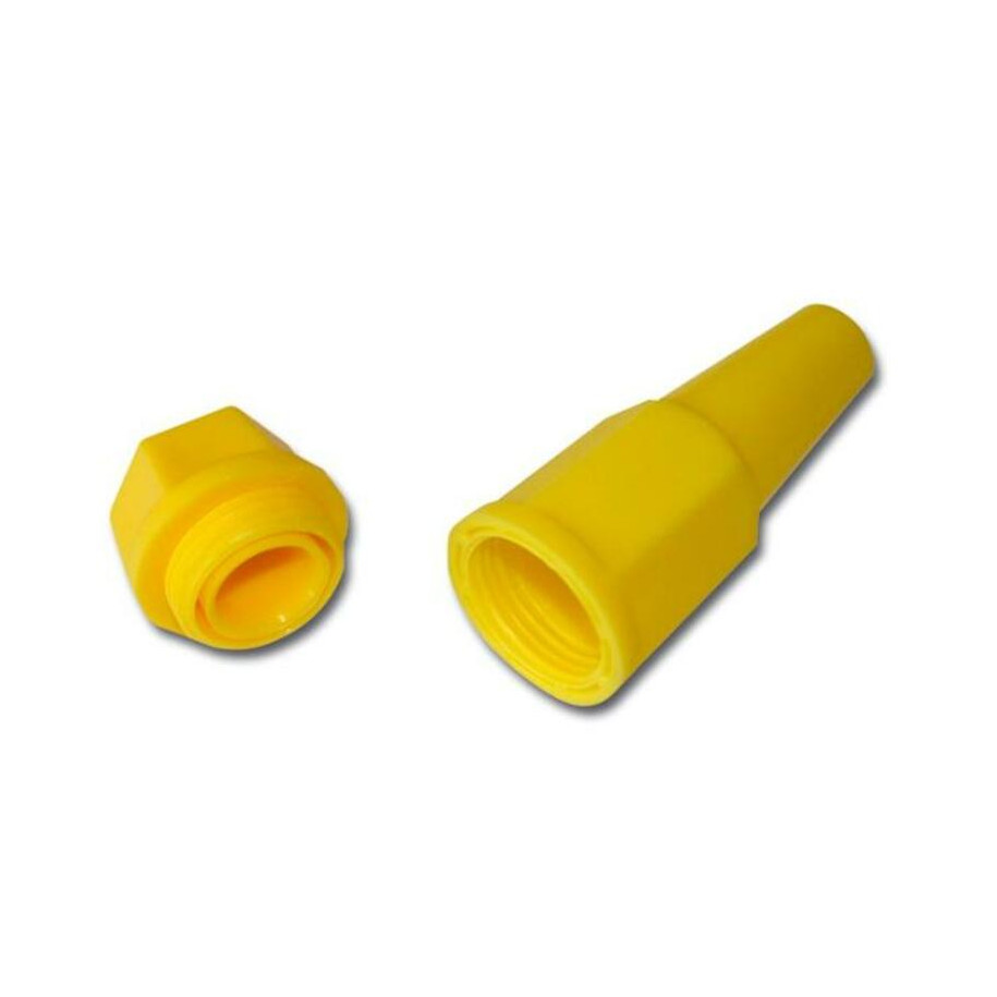 Porte bougie BIHR jaune