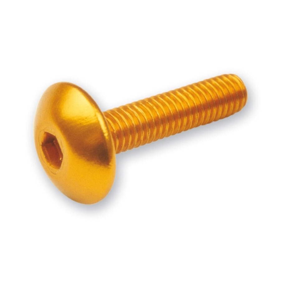 V PARTS screw allen M6x20 Gold
