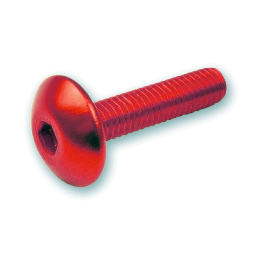V PARTS screw allen M6x15 Red