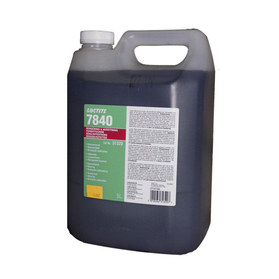 Solution dégraissante LOCTITE 7840 pour fontaine de nettoyage - 5L