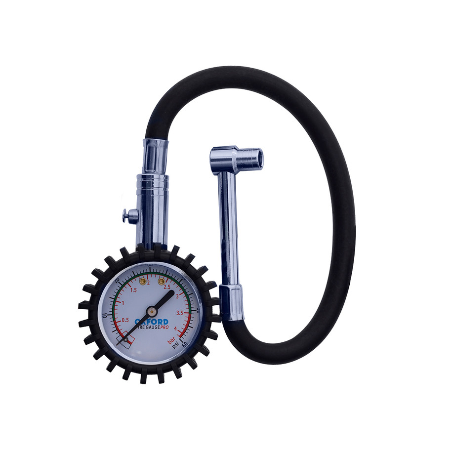 Jauge de pression pneus OXFORD Pro Analogue - 0-60psi