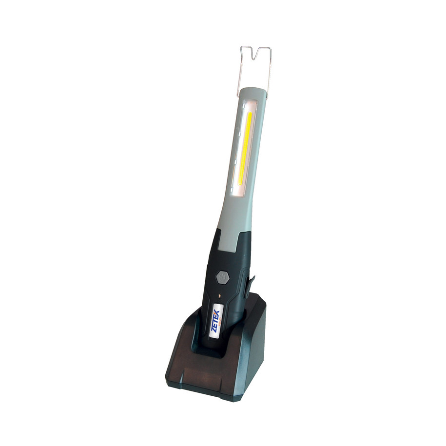 Lampe baladeuse fine rechargeable ZECA LED 250 Lux