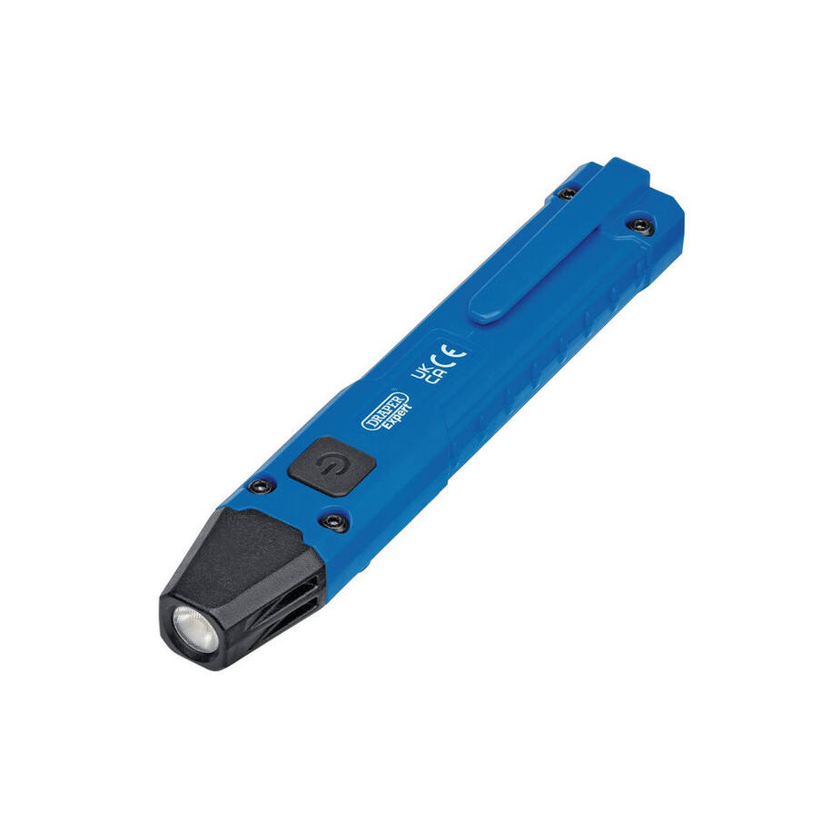 Lampe stylo LED DRAPER SMD sans fil/rechargeable par USB - 5 W/250 lumens