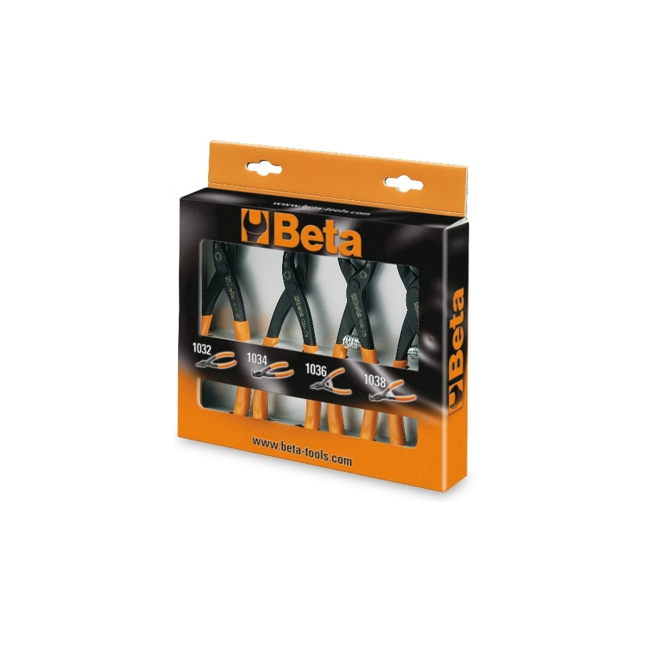 Jeu de 4 pinces pour circlips BETA