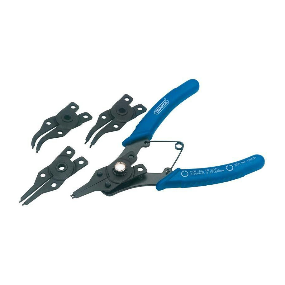 Pince DRAPER à Circlips® à embouts interchangeables