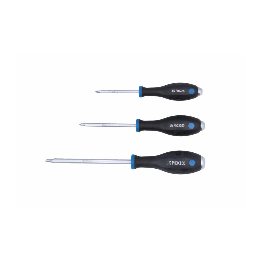 Tournevis à impact LASER TOOLS JIS - 3 pièces