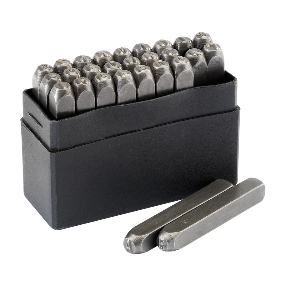 Jeu de lettres à frapper DRAPER 4,5mm
