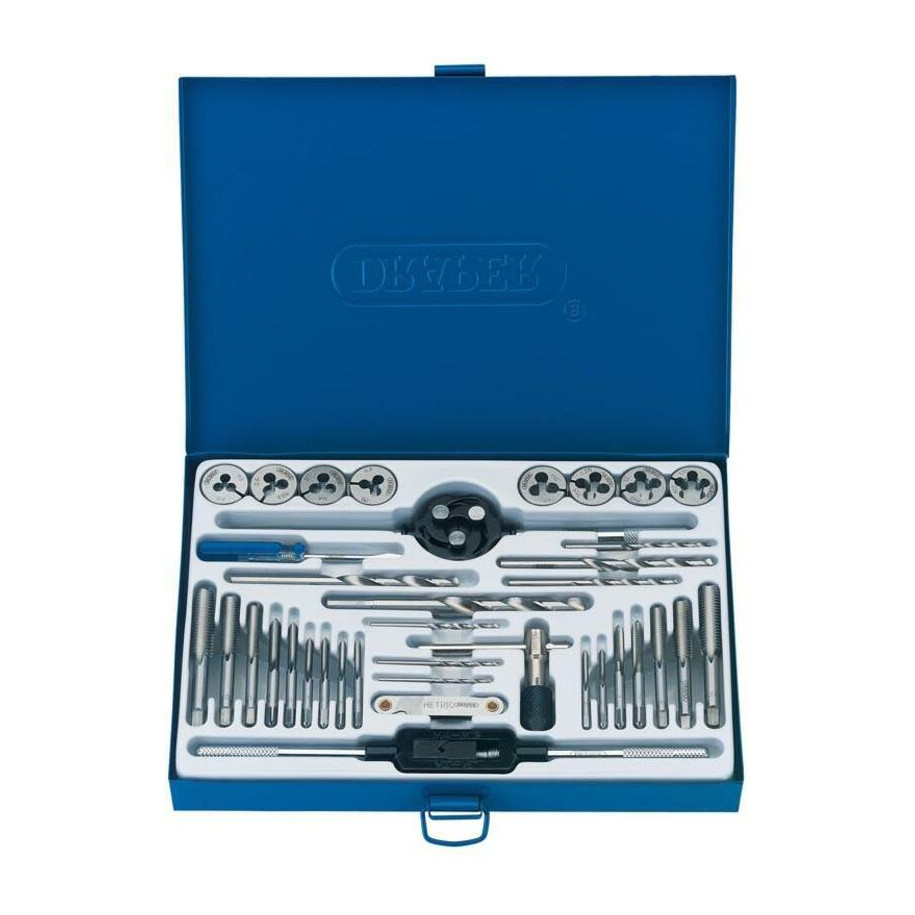 Coffret tarauds et filières DRAPER 37pcs