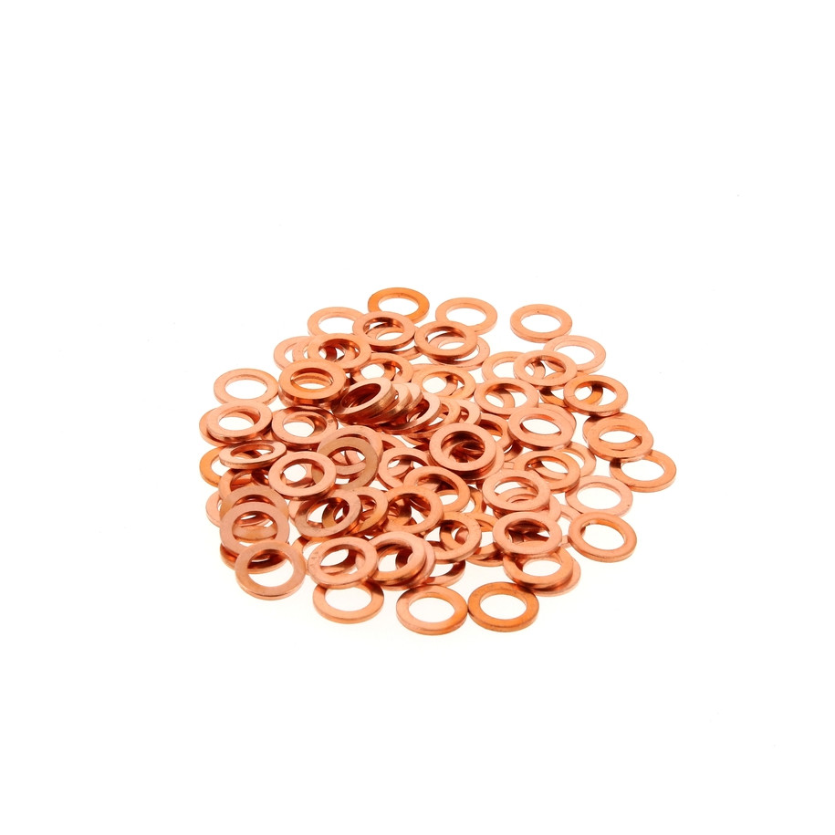 Rondelles cuivre BIHR 6x10x1,0mm 100 pièces