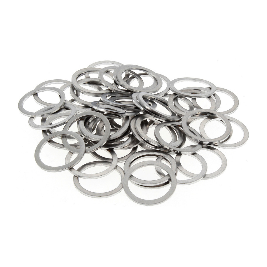 Rondelles alu BIHR 22x28x1,5mm 50 pièces
