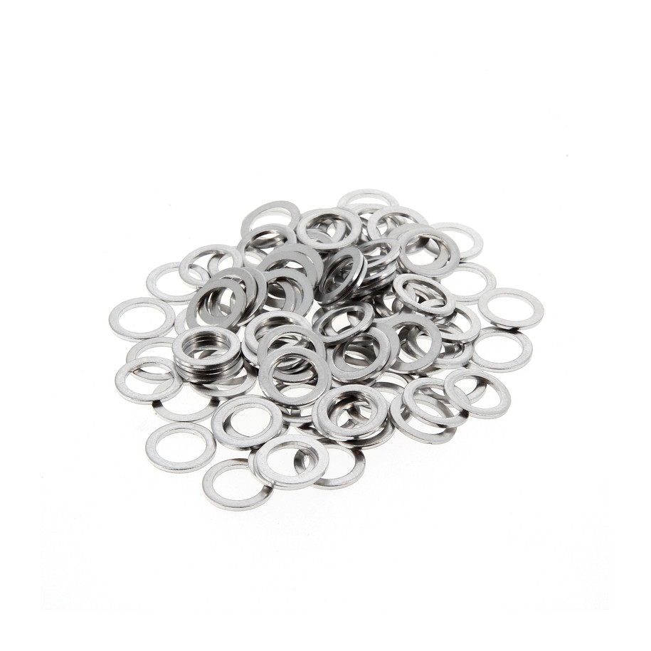 Rondelles alu BIHR 8x12x1mm 100 pièces