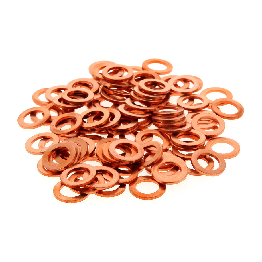 Rondelles cuivre BIHR 10x16x1,5mm 100 pièces