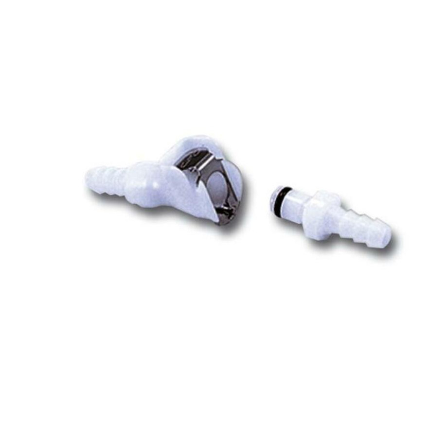 Raccord rapide MOTION PRO Ø6mm double blocage blanc
