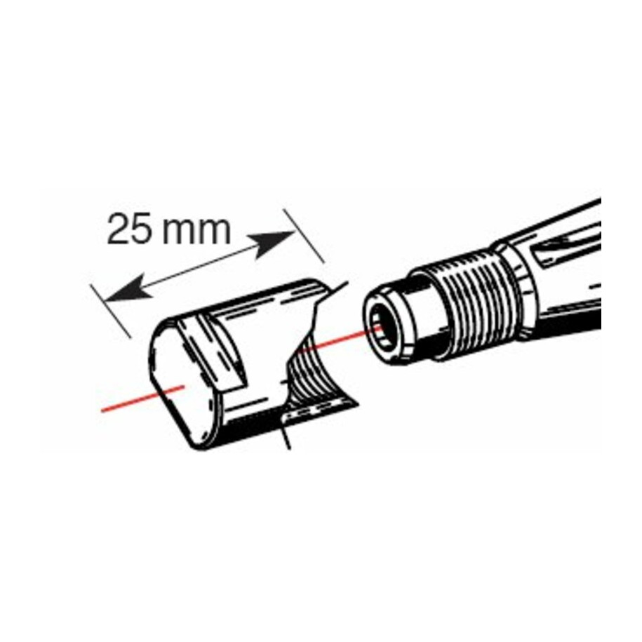 Embout de protection de vilebrequin BUZZETTI M14x1,25/L25mm pour arrache-volant