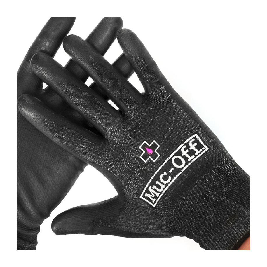 Gants d'atelier MUC-OFF noir taille L