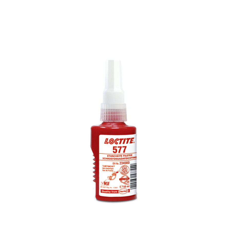 Etanchéité des raccords filetés LOCTITE 577 - 50ml