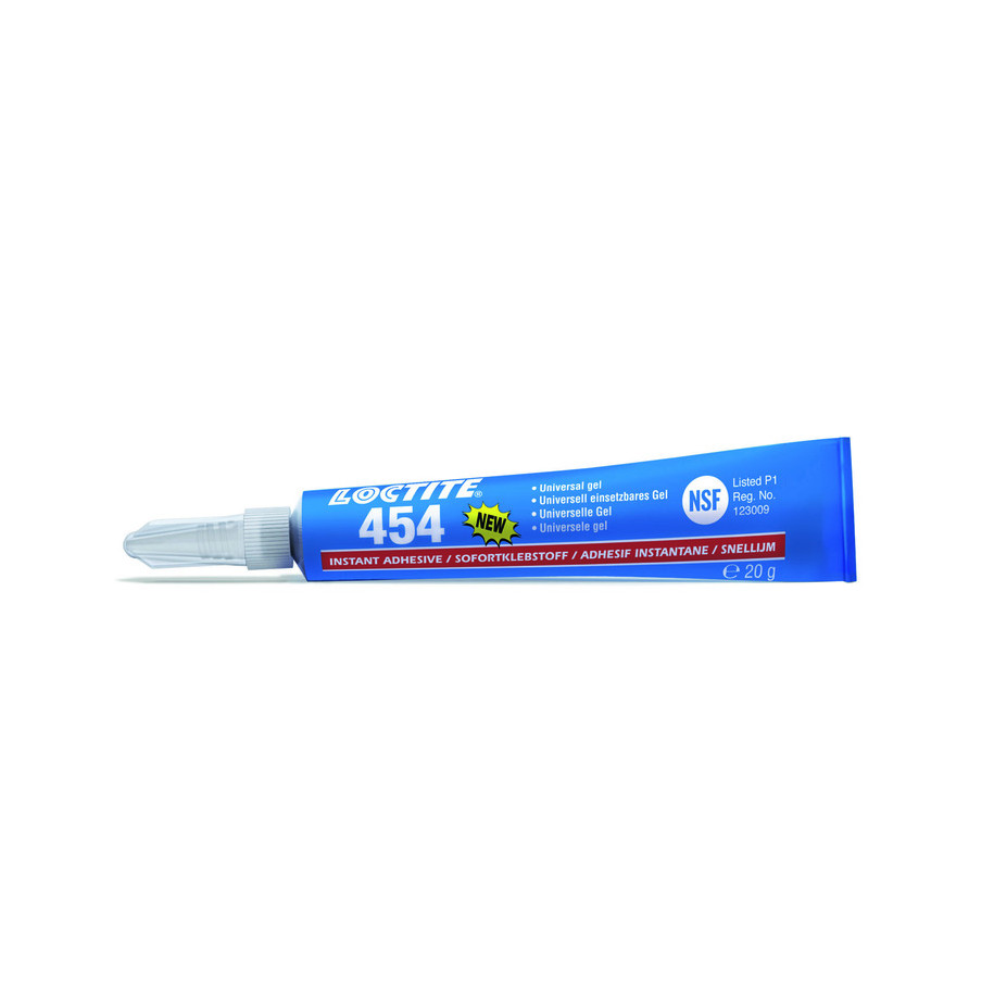 Colle cyanoacrylate gel LOCTITE 454 - tube 5g