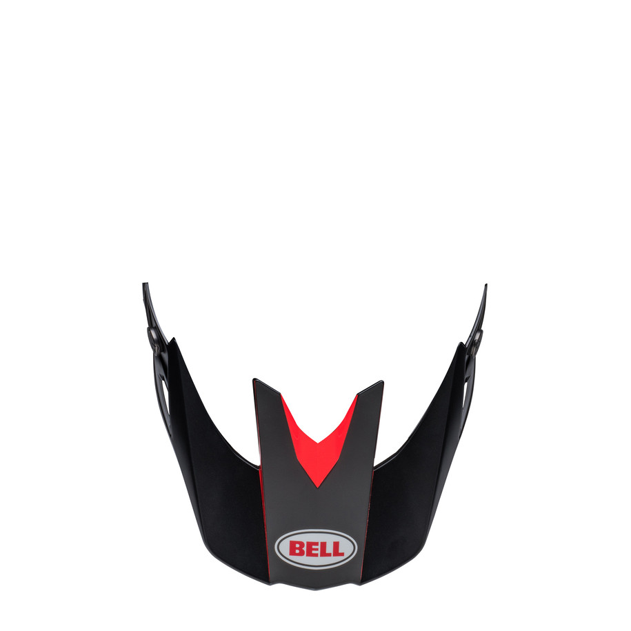 Visière BELL Moto-10 - Satin/Gloss Black/Red