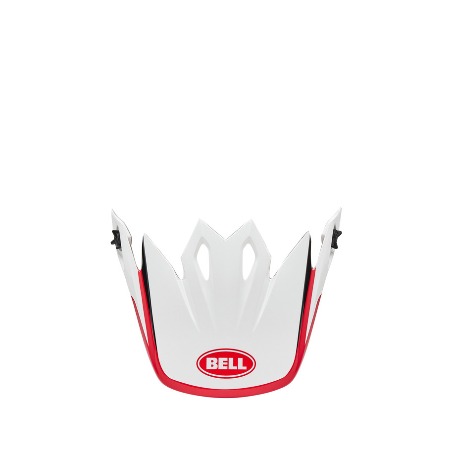 Visière BELL MX-9 Mips - Rift Red/White