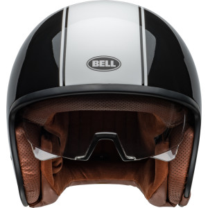 Casque BELL TX501 - Rally Gloss Black/White