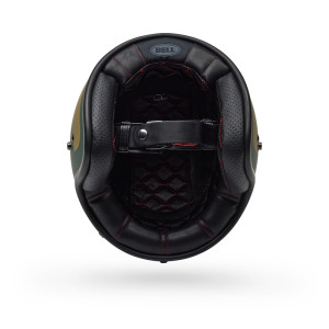 Casque BELL Custom 500 - Parlor Matte Emerald/Gold