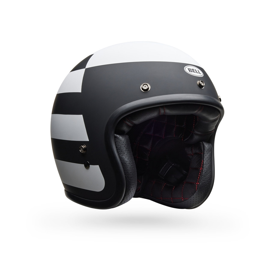 Casque BELL Custom 500 - Parlor Matte Black/White