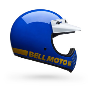 Casque BELL Moto-3 - Classic Gloss Blue