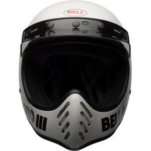 Casque BELL Moto-3 Classic - Blanc brillant